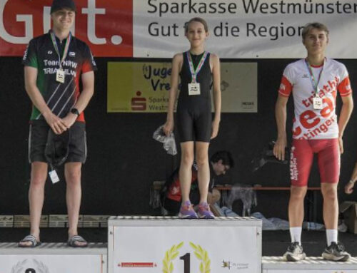 NRW-Meisterschaften beim Triathlon in Vreden