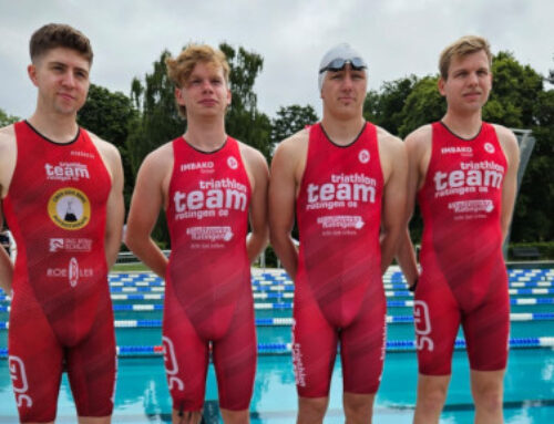 Triathlon in Harsewinkel: Pech in der NRW-Liga, AK-Sieg für Leni