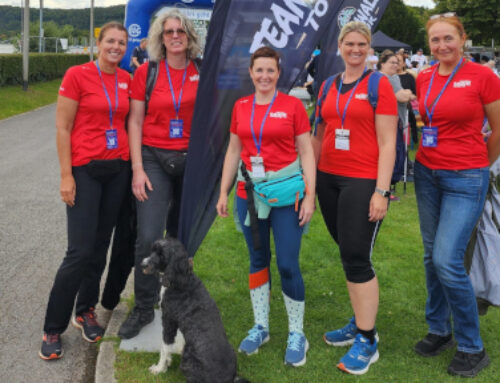 Die TTR08-Mamas wandern am Baldeneysee