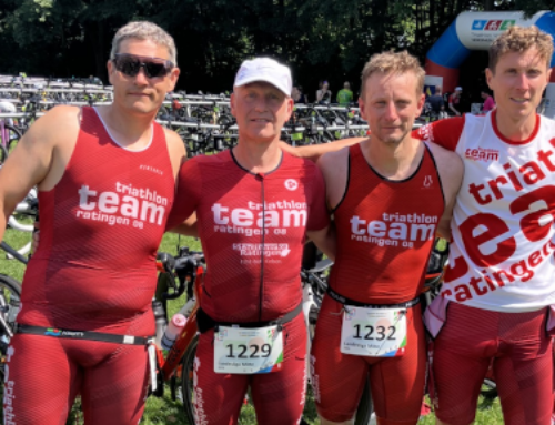Landesliga Team trotz der Hitze am Niederrhein